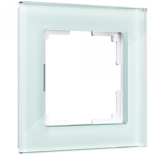 Рамка на 1 пост Werkel WL01-Frame-01 Favorit (натуральное стекло) - купить в Самаре