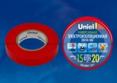Изолента Uniel UIT-135P 20/15/01 RED - купить в Самаре