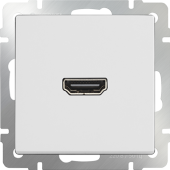 Розетка HDMI Werkel WL01-60-11 Белая - купить в Самаре