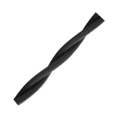 Витой ретро кабель для внешней проводки Werkel Retro 2х2,5мм черный - купить в Самаре