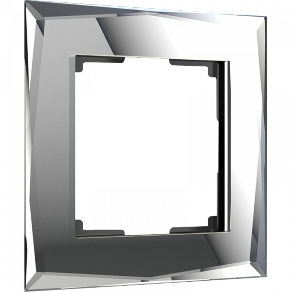 Рамка на 1 пост Werkel WL08-Frame-01 Diamant Зеркальные - купить в Самаре