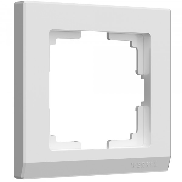 Рамка на 1 пост Werkel WL04-Frame-01 Stark (белый) - купить в Самаре
